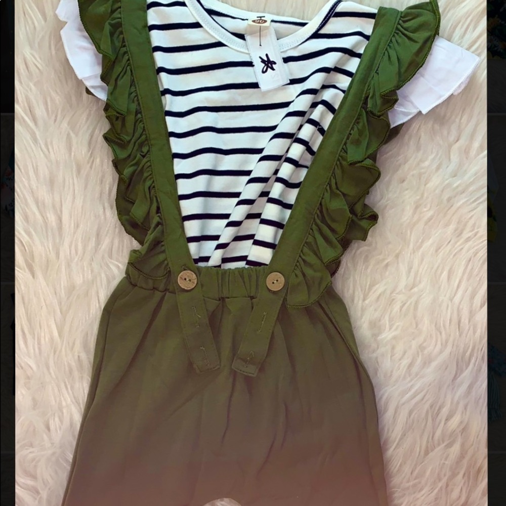 Girls boutique outfit set